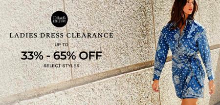 Ladies Dress Clearance Up to 33% - 65% off